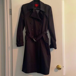 NWOT classic black Cole Haan trench